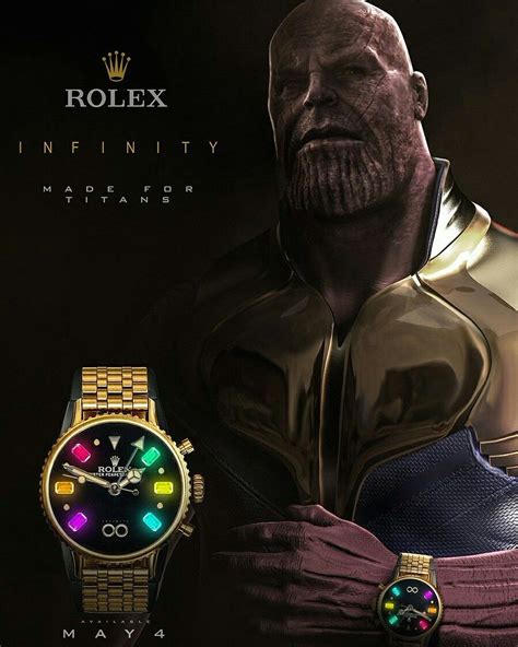 rolex thanos infinity watch|Thanos death stone.